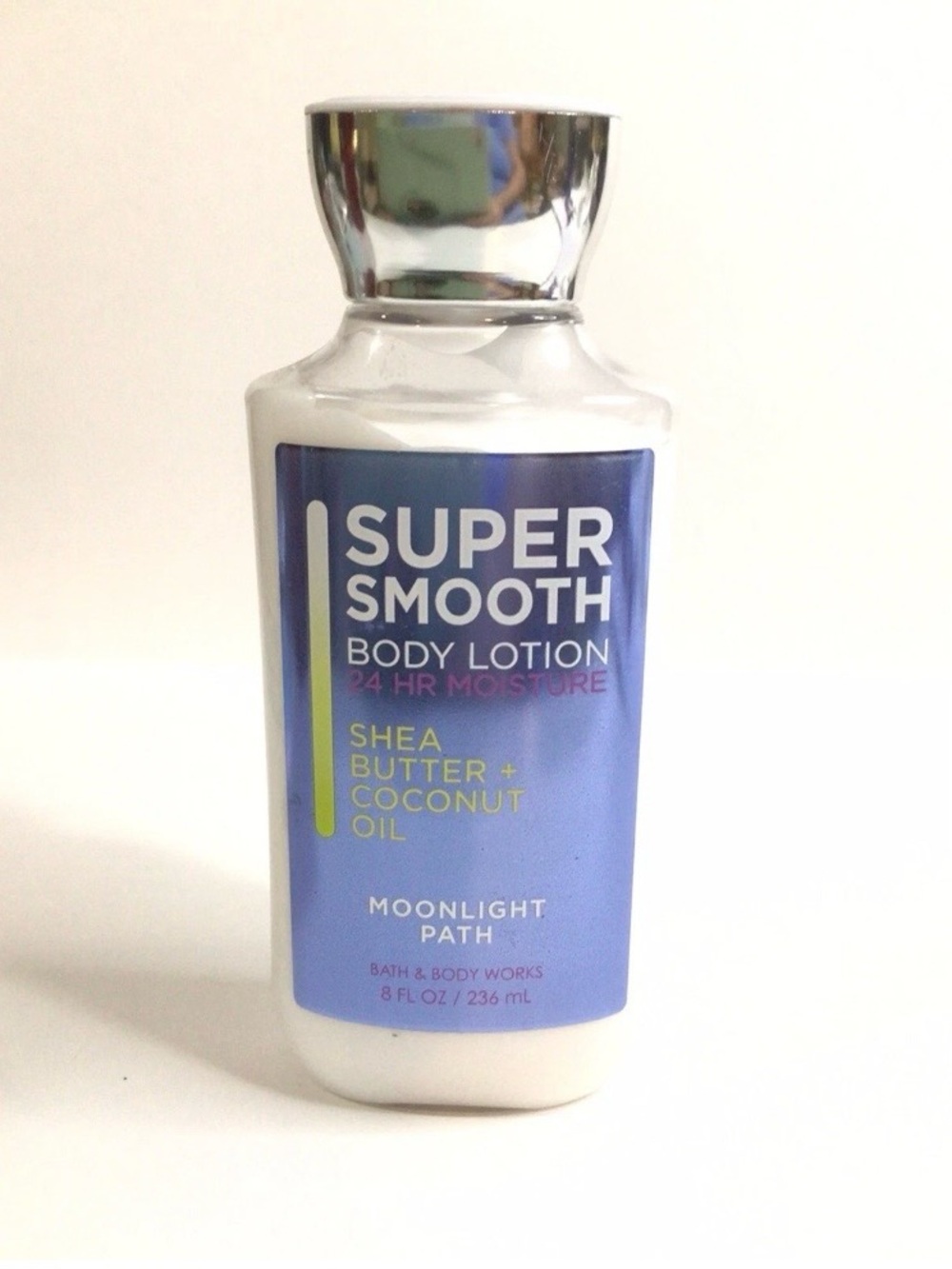 Bath and Body Works Super Smooth Moonlight Path Body Lotion 8oz Shea Butter